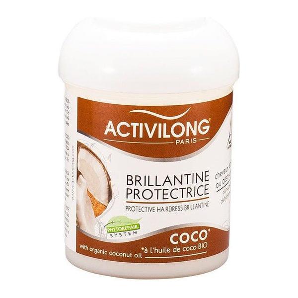 Activilong Health & Beauty Activilong Pomade Brillantine Protectrice With Organic Coconut Oil 125ml