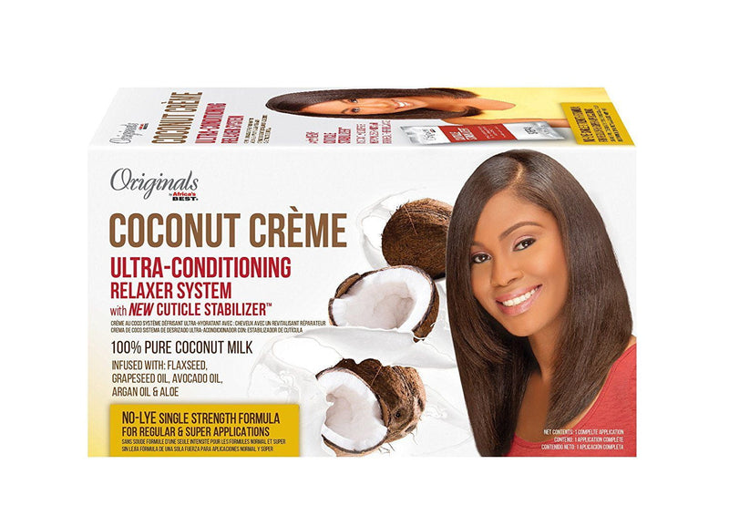 Africa's Best Africa's Best Coconut Creme Ultra-Conditioning Relaxer System for Regular & Super Applications
