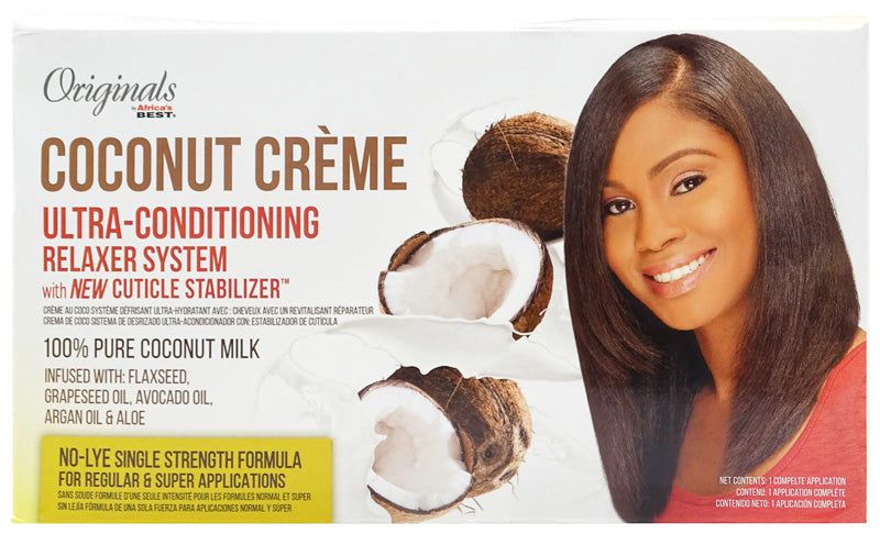Africa's Best Africa's Best Coconut Creme Ultra-Conditioning Relaxer System for Regular & Super Applications