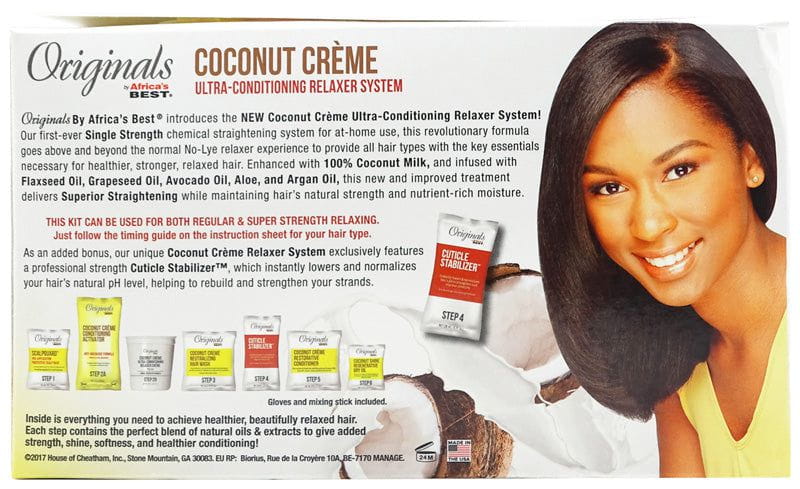 Africa's Best Coconut Creme Ultra-Conditioning Relaxer System for Regular & Super Applications | gtworld.be 
