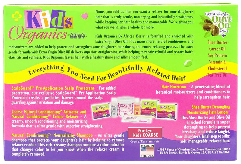 Africa's Best Africa's Best Kids Organic Relaxer System Course