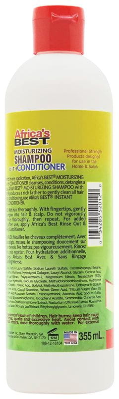 Africa's Best Africa's best moisturizing shampoo with conditioner 355ml