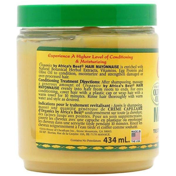 Africa's Best Health & Beauty Africa's Best Organic Hair Mayonnaise 15 Oz