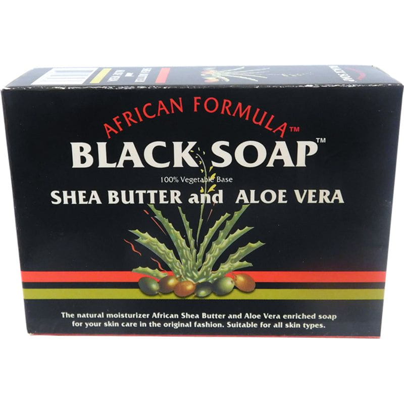 African Formula African Formula Black Soap Shea Butter and Aloe Vera 100g