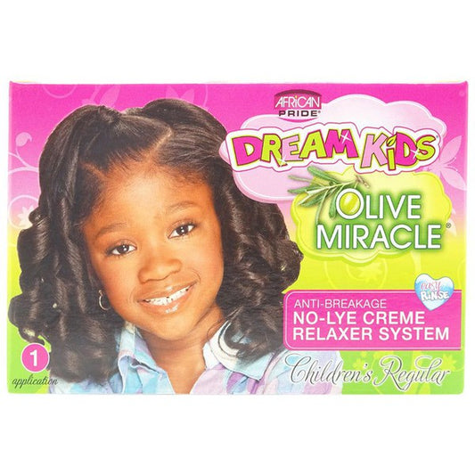 African Pride Dream Kids Olive Miracle Anti Breakage No Lye Creme Relaxer System | gtworld.be 