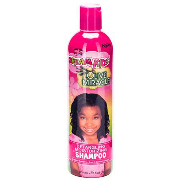 African Pride Dream Kids Olive Miracle Detangling Moisturizing Shampoo 355ml | gtworld.be 