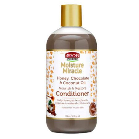 African Pride African Pride Moisture Miracle Honey, Chocolate & Coconut Oil Conditioner 354ml