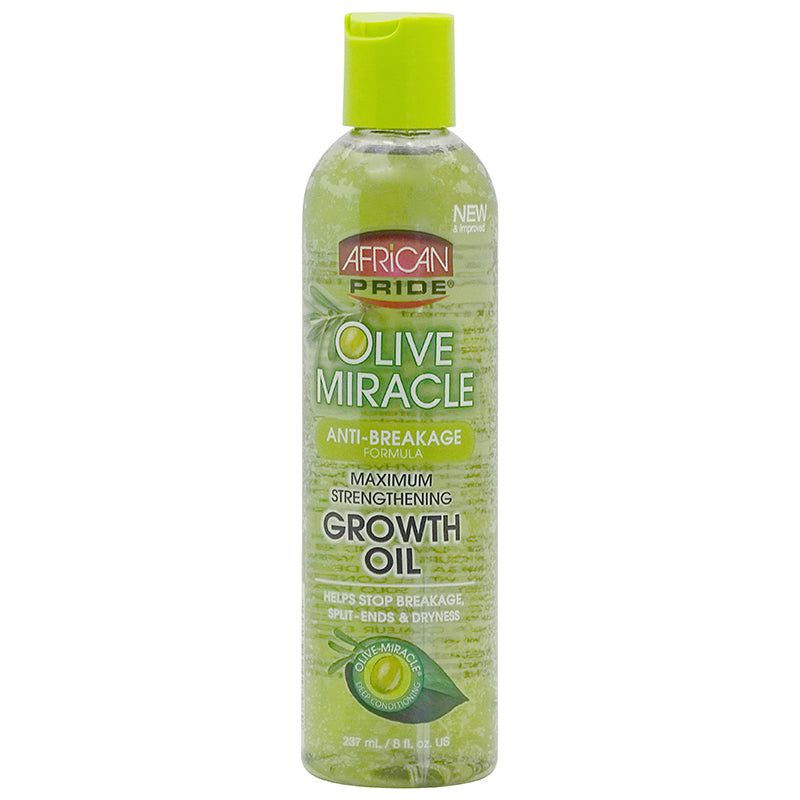 African Pride African Pride Olive Miracle Anti-Breakage, Maximum Strengthening Growth Oil 237m