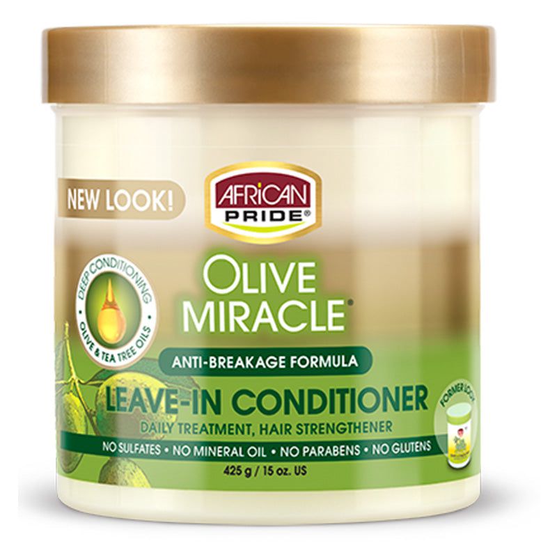 African Pride African Pride Olive Miracle Leave in Conditioner 425g