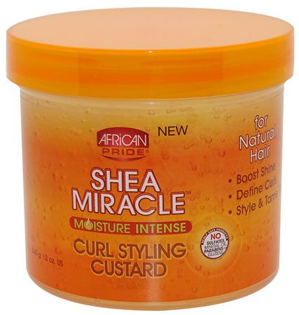African Pride African Pride Shea Miracle Curl Styling Custard 340g