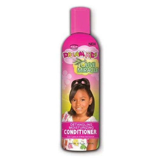 African Pride Dream Kids Olive Miracle Detangling Moisturizing Conditioner 355ml - Gtworld.de