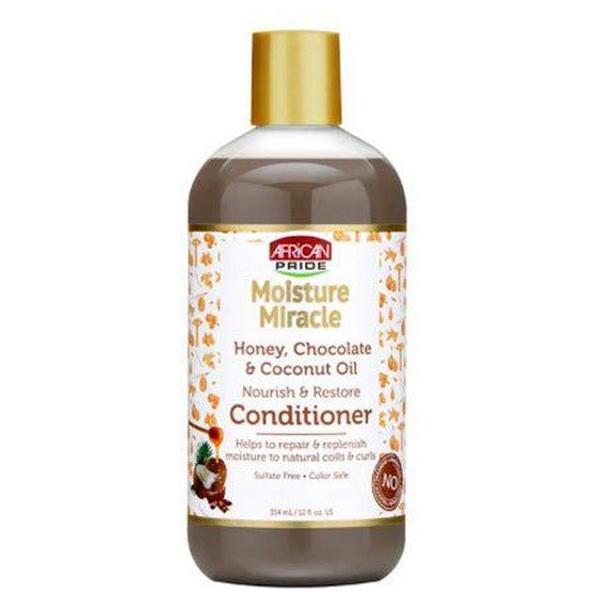 African Pride Health & Beauty African Pride Moisture Miracle Honey, Chocolate & Coconut Oil Conditioner 354ml