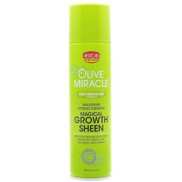 African Pride Health & Beauty African Pride Olive Miracle Growth Sheen Spray 236ml