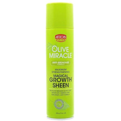 African Pride Health & Beauty African Pride Olive Miracle Growth Sheen Spray 236ml