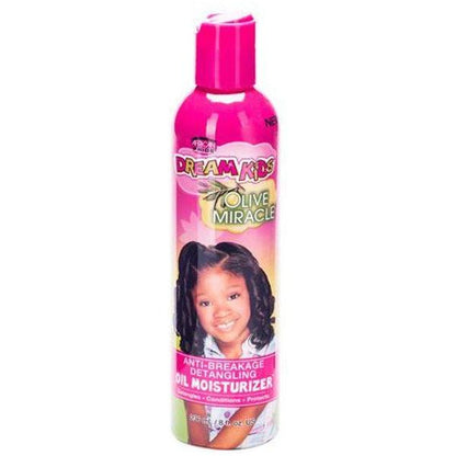 African Pride Health & Beauty Dream Kids Olive Miracle Anti Breakage Detangling Oil Moisturizer 236ml