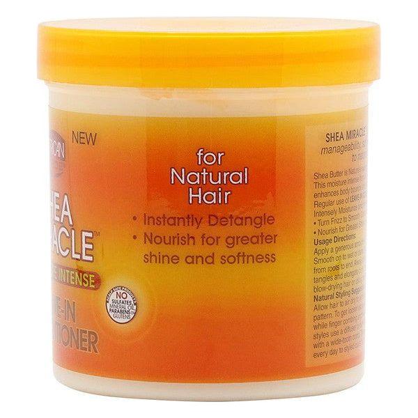 African Pride Health & Beauty Shea Butter Miracle Moisture Intense Leave in Conditioner 443ml