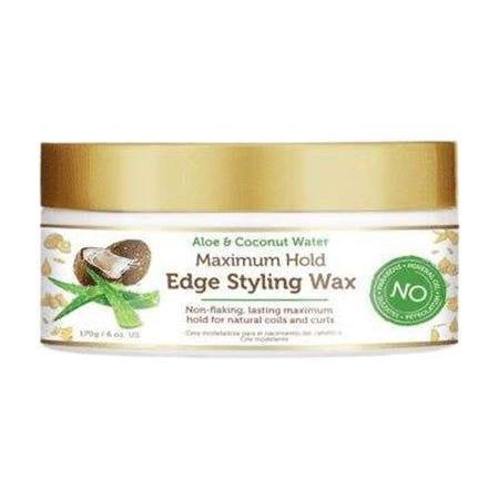 African Pride Moisture Miracle Aloe and Coconut water maximum hold Edge styling Wax 6oz - Gtworld.de