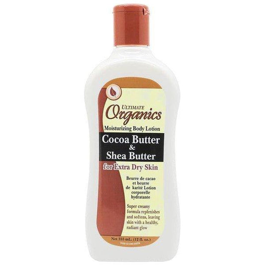 Africa's Best Organics Cocoa Butter & Shea Butter Moisturizing Body Lotion 355ml - Gtworld.de