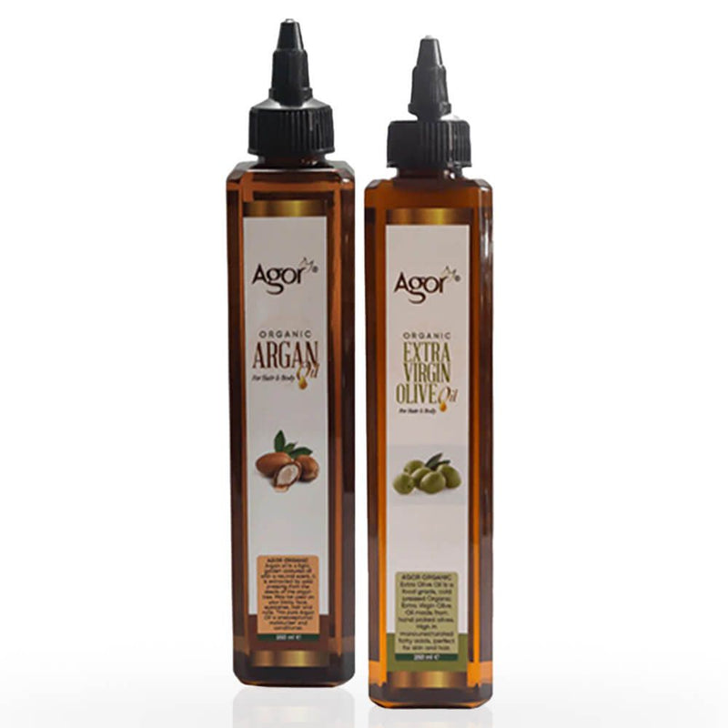 Agor Agor Argan & Olive Oil Treatment bundle