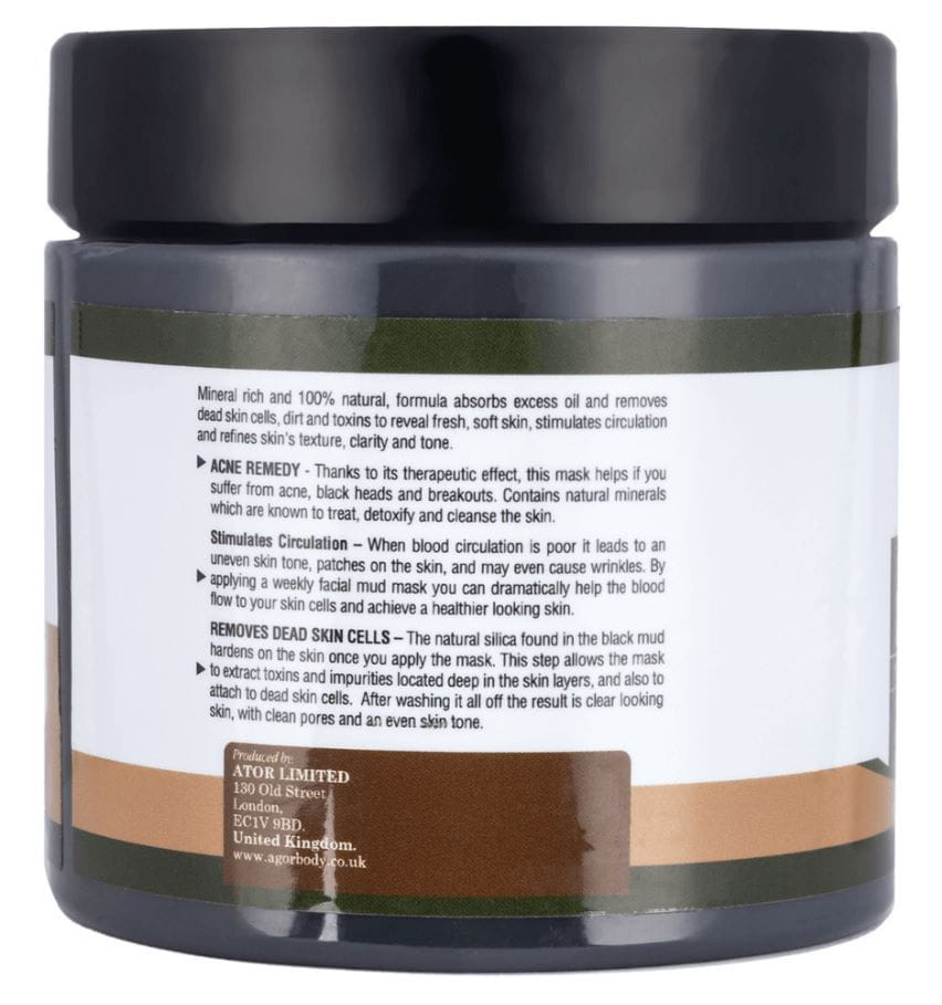 Agor Dead Sea Mud Mask 250g | gtworld.be 