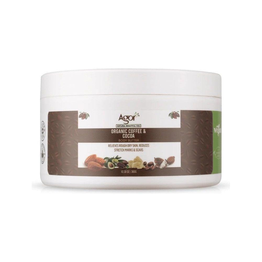 Agor Organic Coffee & Cocoa Body Butter 300g - Gtworld.de