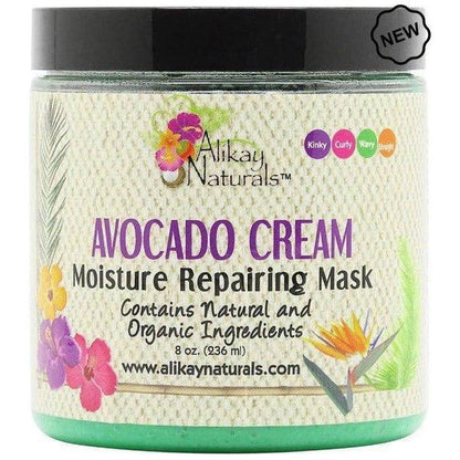 Alikay Naturals Avocado Cream Moisture Repairing Mask 236ml - Gtworld.de