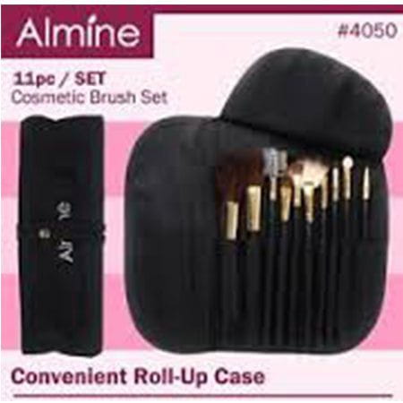 Almine Almine Cosmetic Brush Set 11 Pieces.