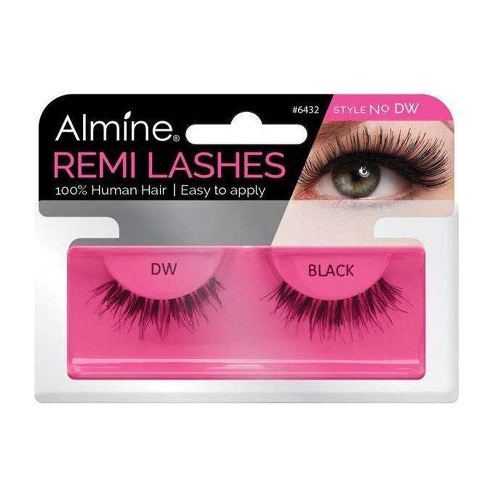 Almine Almine Eyelashes (Style No.13) Black 100% Remi Human Hair