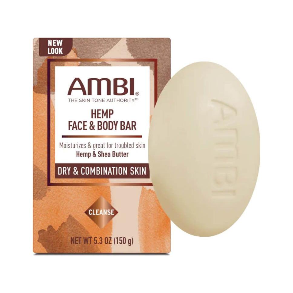 Ambi Skincare Health & Beauty Ambi Hemp Face & Body Bar 5.3 Oz