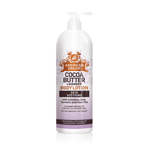 American Dream American Dream Cocoa Butter Lavender with Calendula, Aloe, Turmeric and Green Tea Body Lotion 16oz