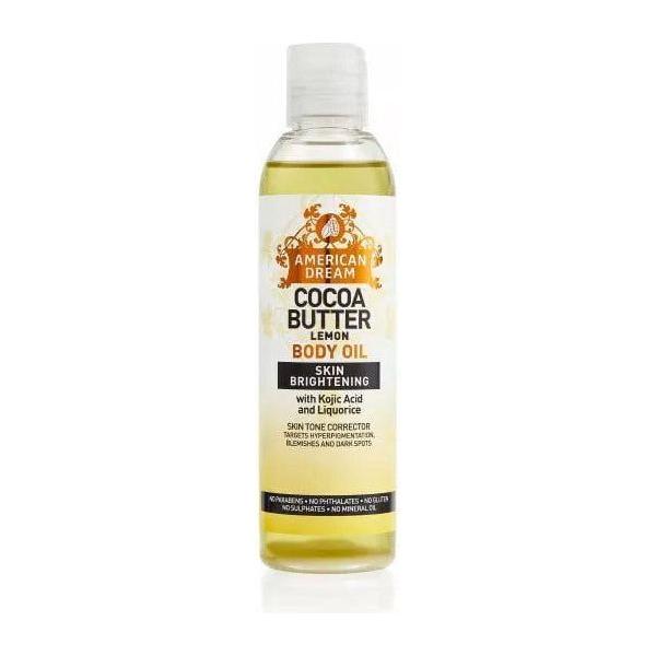 American Dream Cocoa Butter Lemon Body Oil 200ml - Gtworld.de