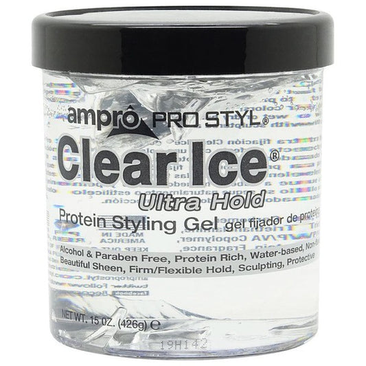 ampro Pro Styl Clear Ice Ultra Hold Protein Styling Gel 426g | gtworld.be 