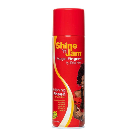 ampro Health & Beauty Ampro Shine 'N Jam Magic Fingers Sheen Spray For Braiders 11.5oz