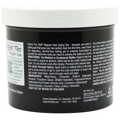 ampro Pro Style Protein Styling Gel Regular Hold 908g - Gtworld.de