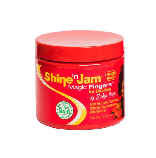 ampro Shine-n-Jam - Magic Fingers Gel for Braids 473ml