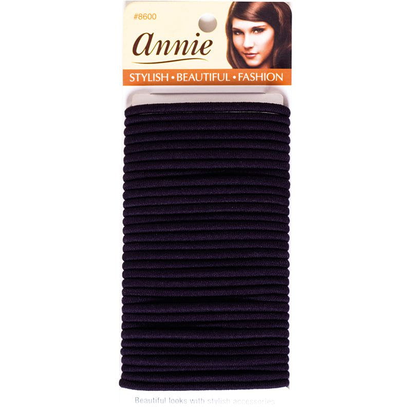 Annie Annie Elastic Bands/Haargummis, Black, 32 Pieces