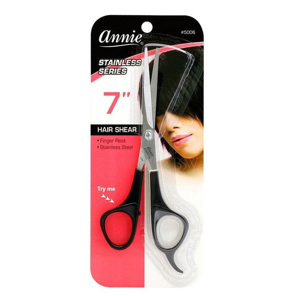 Annie Annie Hair Shear 7" Black