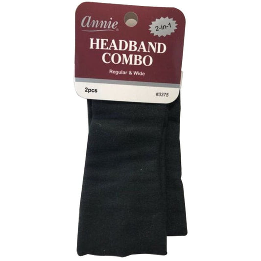 Annie Headband Combo 2pcs Black | gtworld.be 