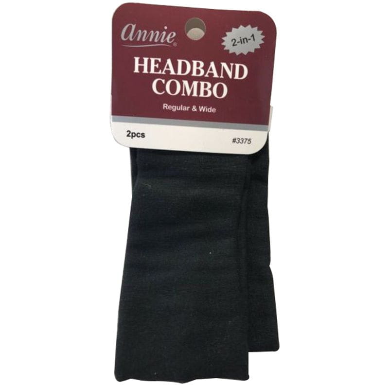 Annie Annie Headband Combo 2pcs Black