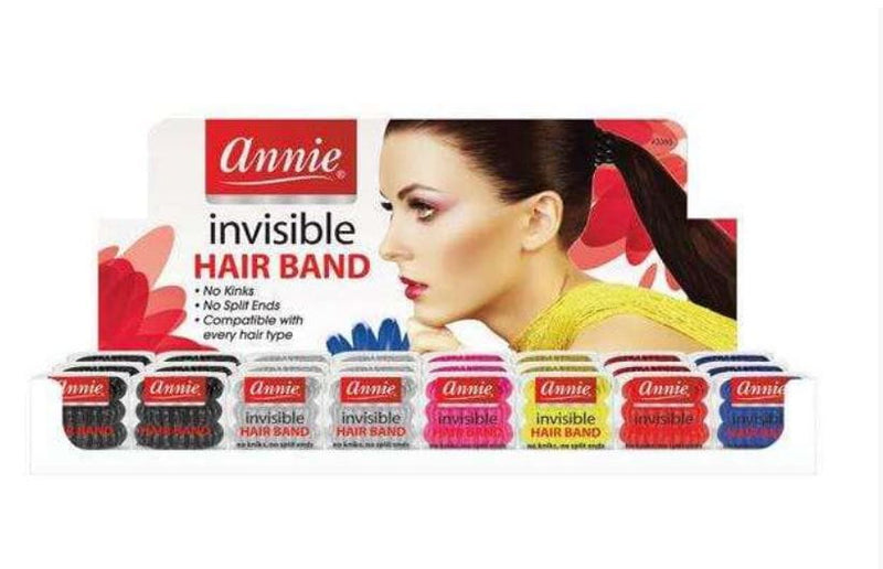 Annie Annie Invisible Hair Band 3.5Cm Diameter Asst Color
