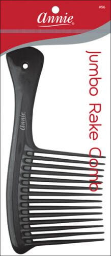 Annie Jumbo Rake Comb Black #56 | gtworld.be 