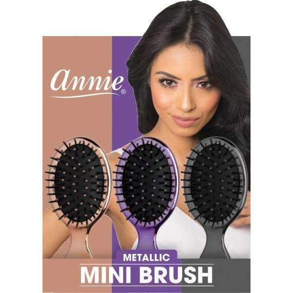 Annie Annie Mini Oval Cushion Brush Set 12ct Asst Color