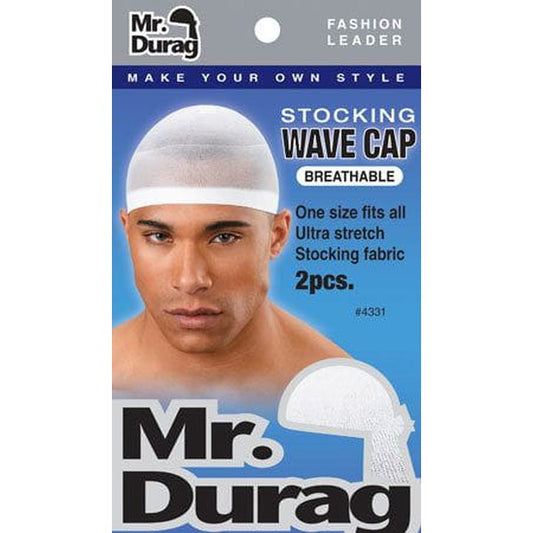 Annie Wave cap Durag Stocking white #4331 | gtworld.be 