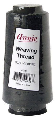 Annie Annie Weaving 400m Thread Black 04846