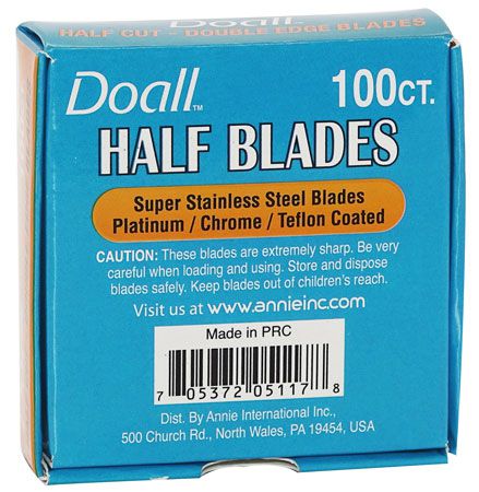 Annie Doall Profesional Half Blades 100 pcs.