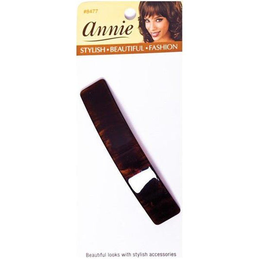 Annie Health & Beauty Annie Auto Barrette/Hair Clip, Acrylic, Tortoise