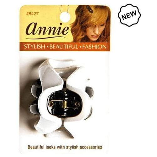 Annie Health & Beauty Annie Hair Clip/Hair Clip, 6.5Cm, Black&White