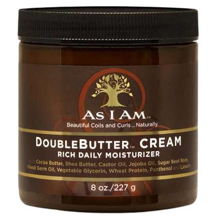 As I Am As I Am DoubleButter Cream Rich Daily Moisturizer, for Coils and Curls 227g