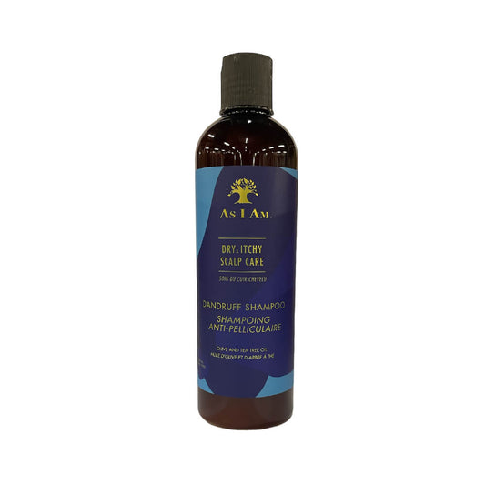 As I Am As I Am Dry Itchy Dandruff Olive & Tea Tree Oil Shampoo 12oz