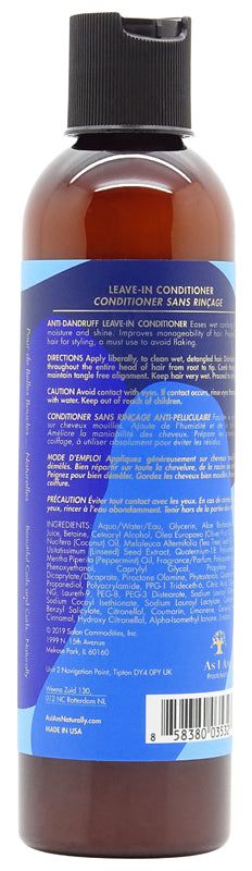 As I Am As I Am Dry & Itchy Olive and Tea Tree Oil Leave-In Conditioner 237ml